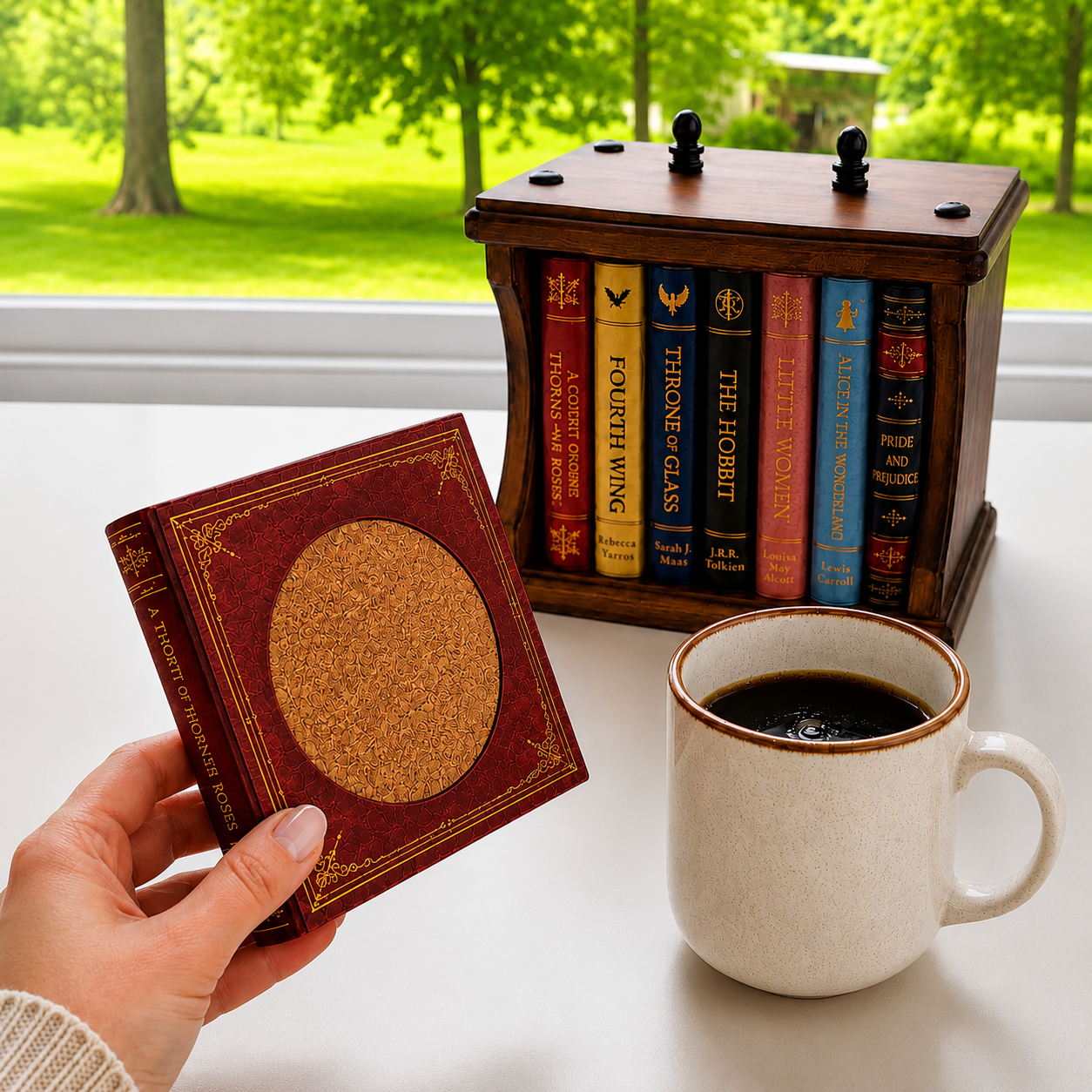 The Reading Rest coaster